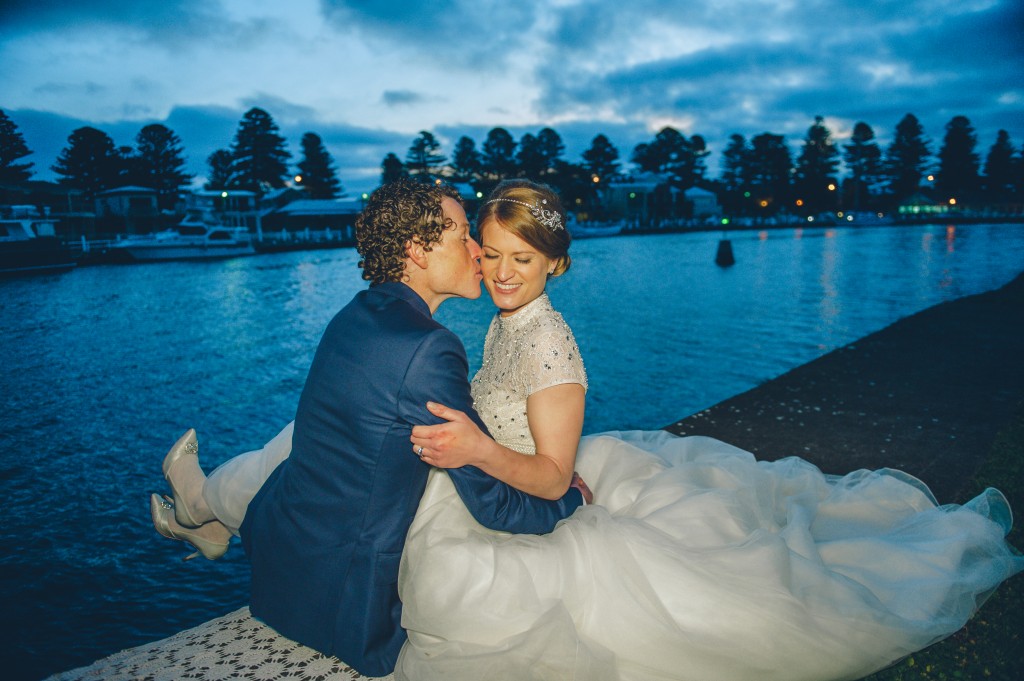 Melbourne Wedding Hand Beaded Ball Gown