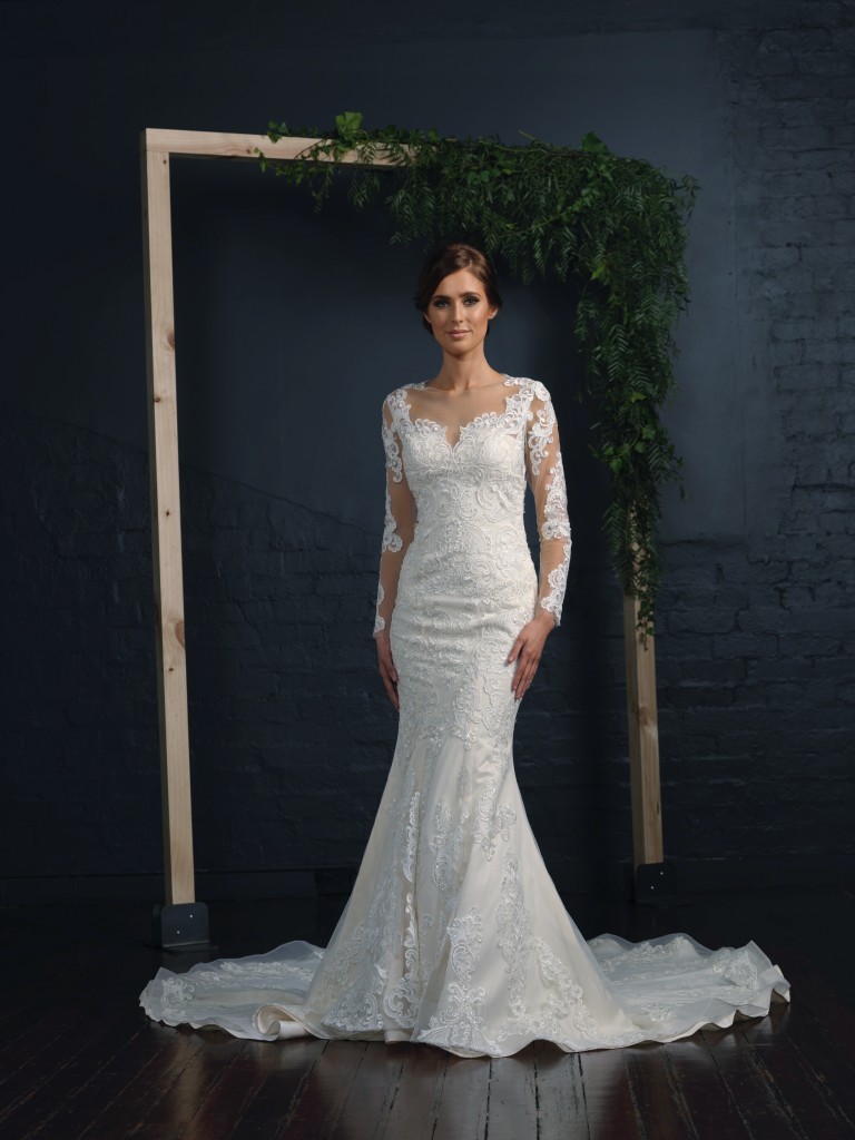 Juliette Long Sleeve Wedding Dress Melbourne Lace