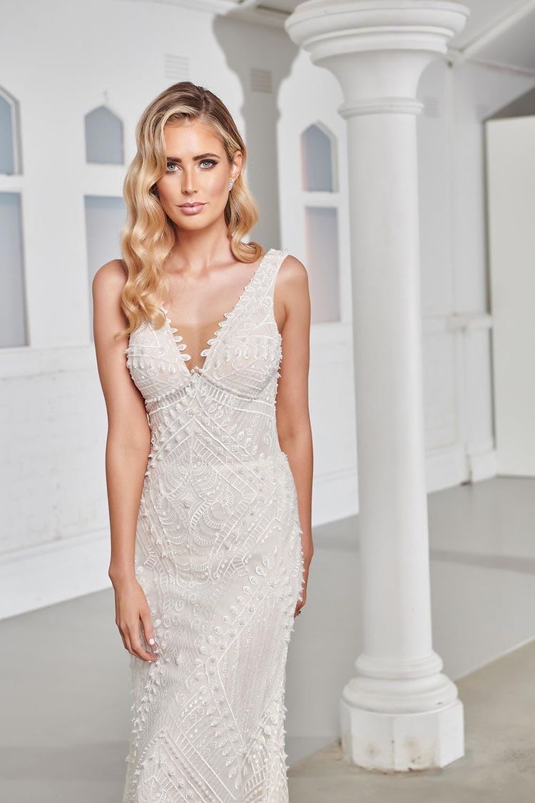  ‘Alexia’ Fit and Flare gown